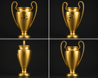 Personalized Soccer Trophy | Custom Football Champion Cup | Engraved Name Trophy | Coach Gift | League Cup Award | Soccer Desk Decor