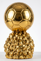 Personalized Ballon d'Or Inspired Trophy | Custom Coach Award | Football Coach Gift | Golden Soccer Trophy | Custom Name Award