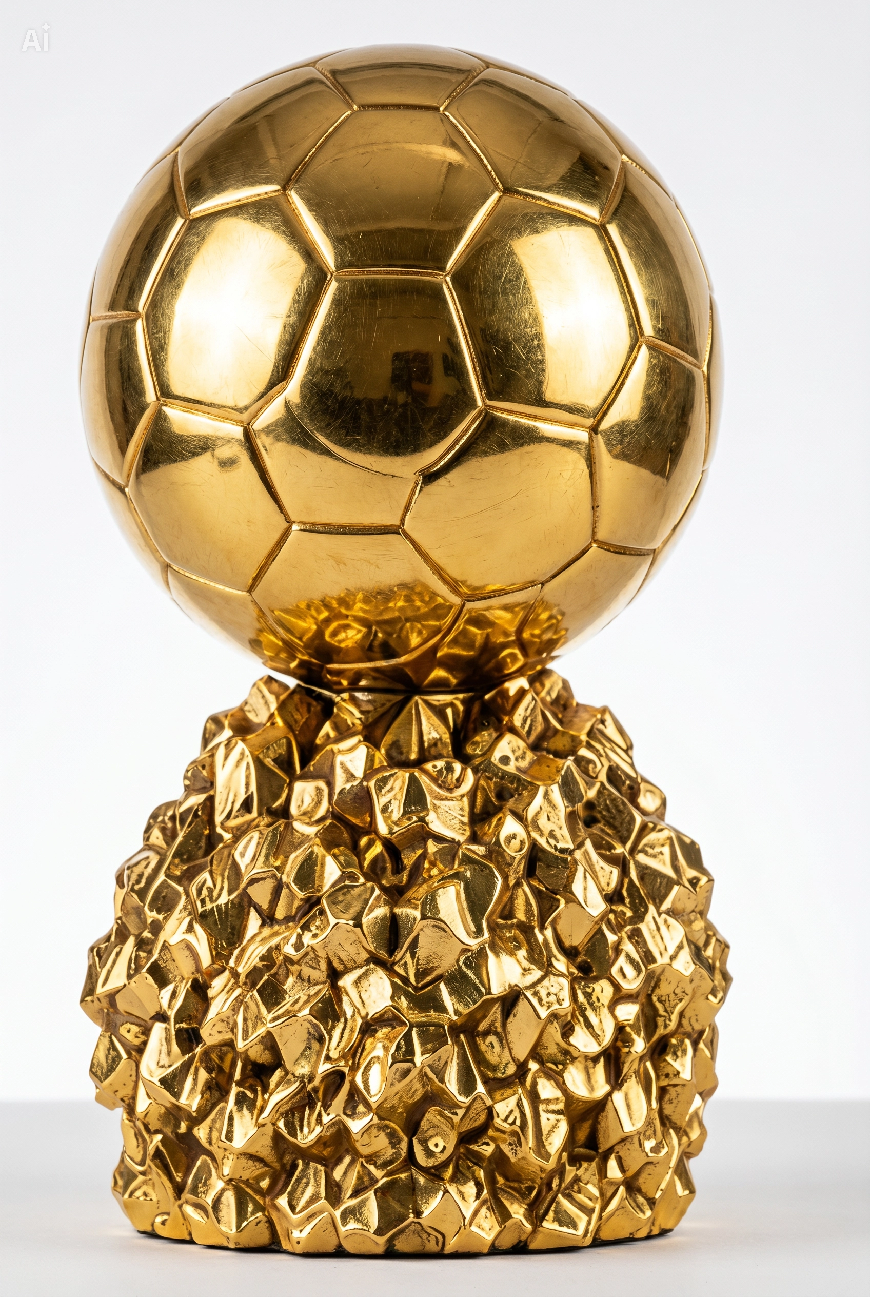 Personalized Ballon d'Or Inspired Trophy | Custom Coach Award | Football Coach Gift | Golden Soccer Trophy | Custom Name Award