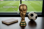 Personalized Soccer Trophy – Stunning Setting